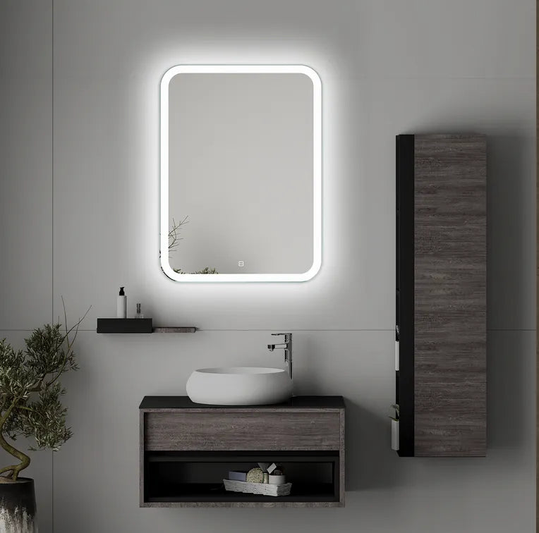 Spoguļi Prisma ar LED 60/80; 80/60; 80/80; 120/60 cm - N1 Home