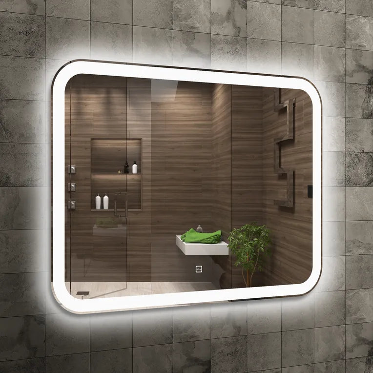 Spoguļi Prisma ar LED 60/80; 80/60; 80/80; 120/60 cm - N1 Home