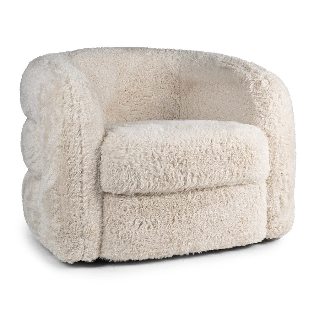 Krēsls Duffy bēšs 94/60/74 cm - N1 Home