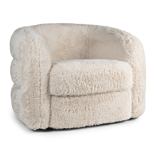 Krēsls Duffy bēšs 94/60/74 cm - N1 Home