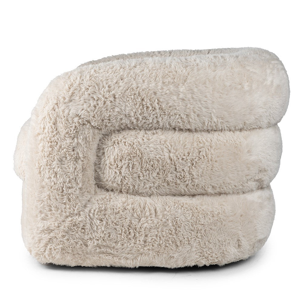 Krēsls Duffy bēšs 94/60/74 cm - N1 Home