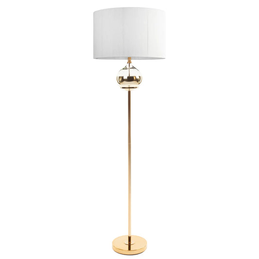 Stāvlampa Caro 50 x 159 cm balts/zelts - N1 Home