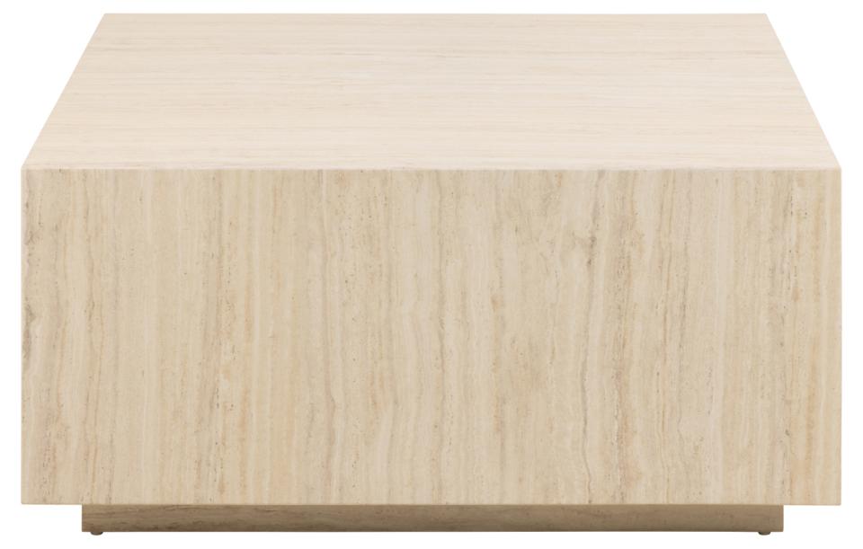 Kafijas galds Dia 90x90x42 cm travertīns - N1 Home