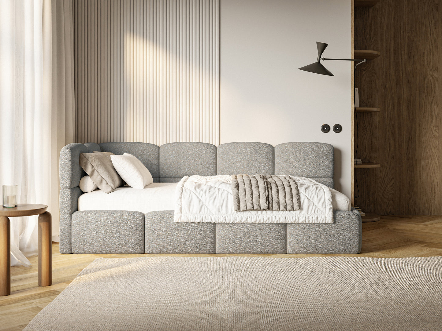 Gulta ar matraci Clod 220/88/110 cm Legend 04 - N1 Home