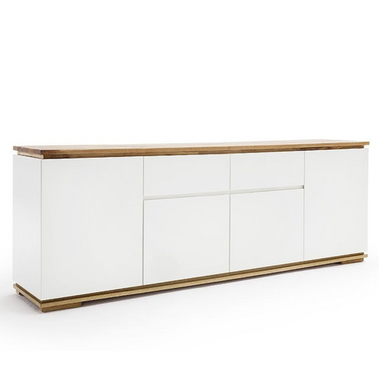 Kumode Brido 182/81/40 cm balts - N1 Home