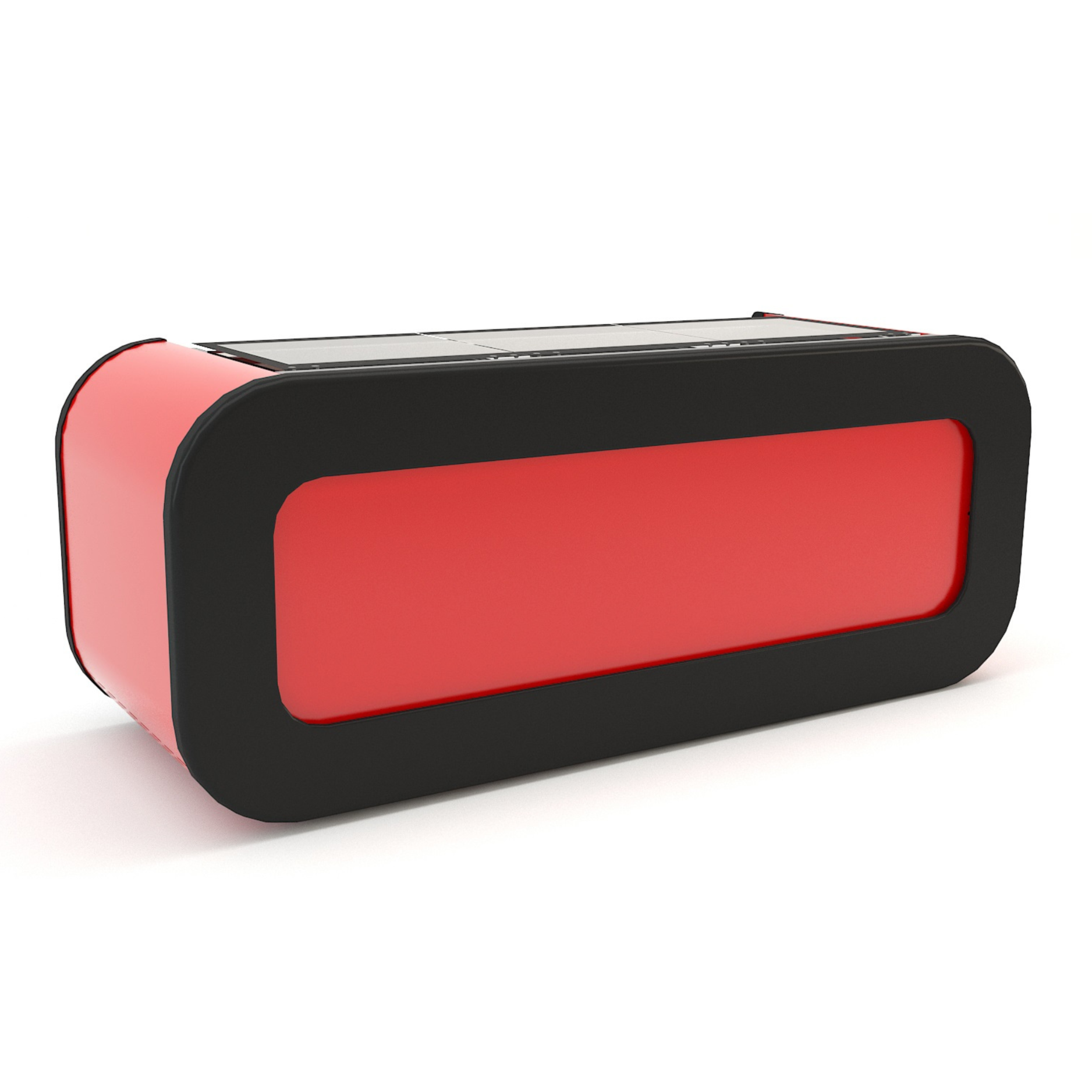 Saldējuma displeji Krong 2164x812x915  cm sarkans Enerģijas klase C - N1 Home