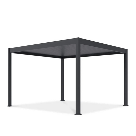 Elektriskā terases pergola Dele AUTOMATIC 3,6x4 ar LED apgaismojumu - N1 Home