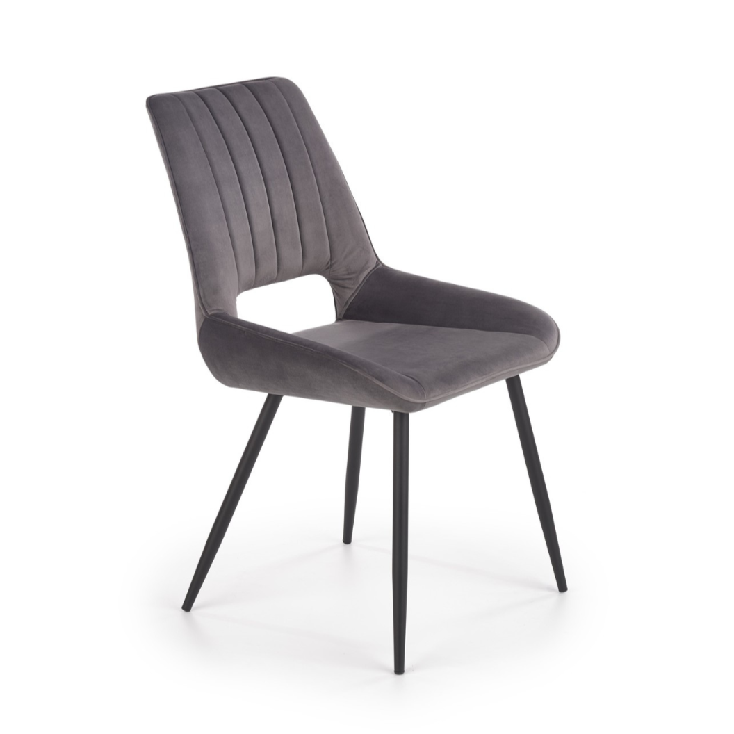 Krēsls Priuf 52/58/88/47 cm pelēks - N1 Home