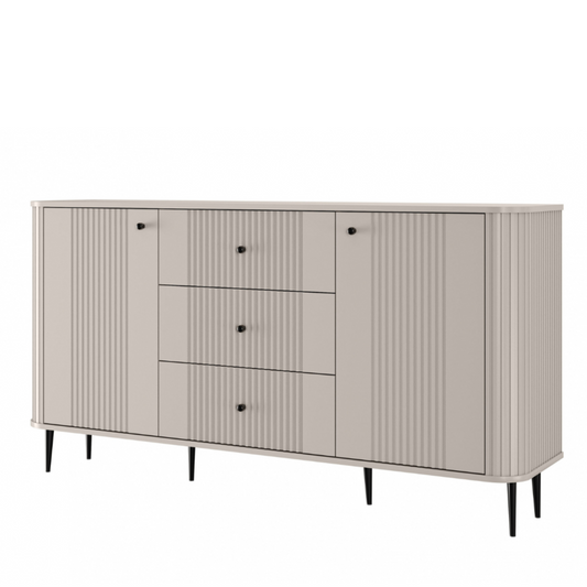 Kumode Vespa 160/85/38 cm kašmirs/melns - N1 Home