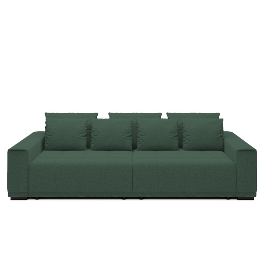 Dīvāns Mots 278/83/130 cm tumši zaļš - N1 Home