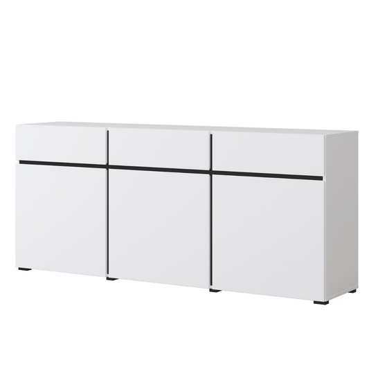 Kumode Kruzat 180/78/40 cm balts - N1 Home