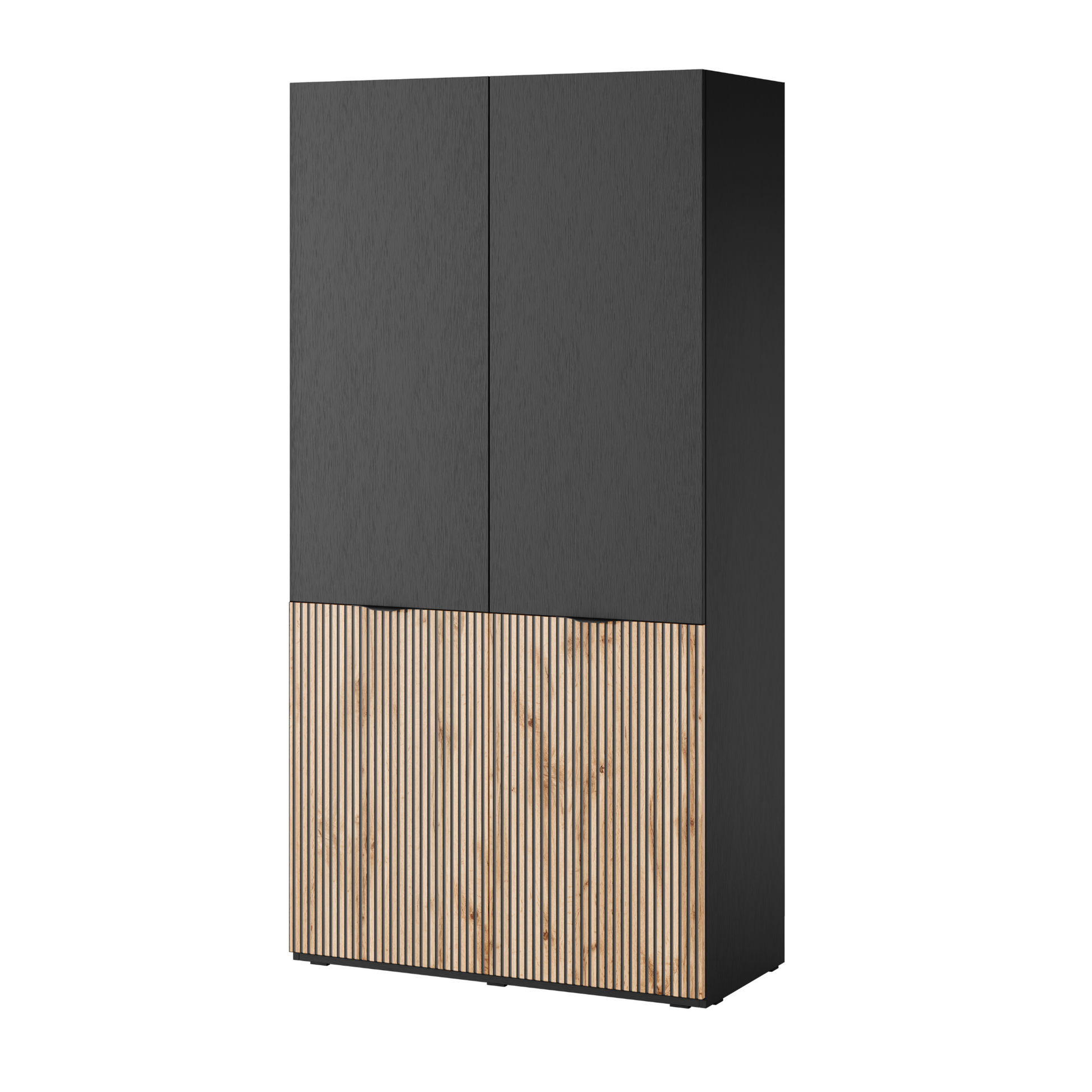 Skapis KOTO 101/200/51 melms/ozols - N1 Home