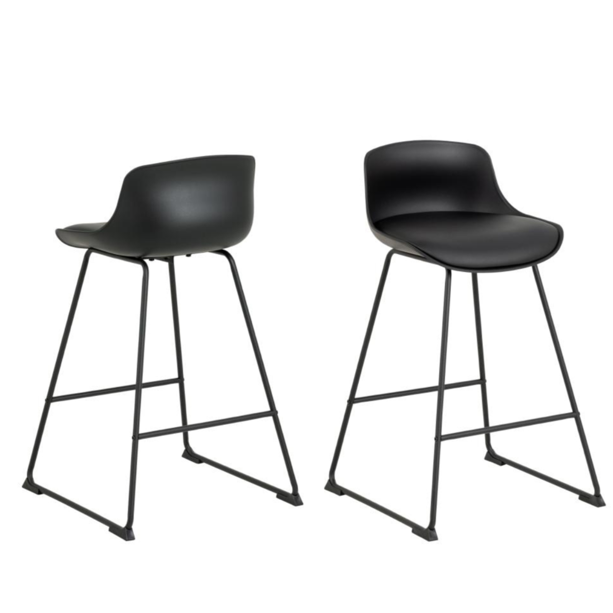 Bāra krēsls Tin 50/49/84 cm melns - N1 Home