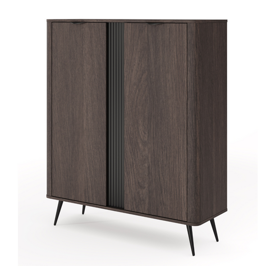 Kumode Verto 134/113/38 cm Dunin ozols - N1 Home