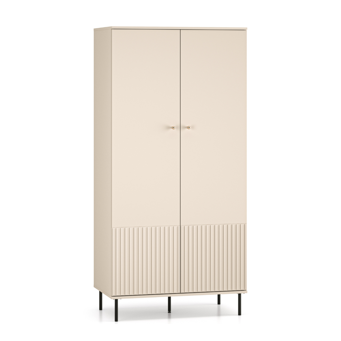 Skapīs Galeto 190/92/53 cm bēšs - N1 Home