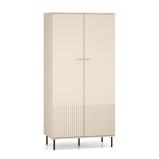 Skapīs Galeto 190/92/53 cm bēšs - N1 Home