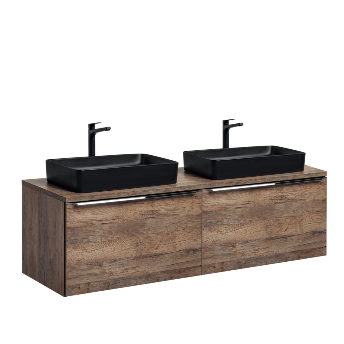 Vannas istabas mēbeļu komplekts Sant 160 cm vintaž ozols - N1 Home