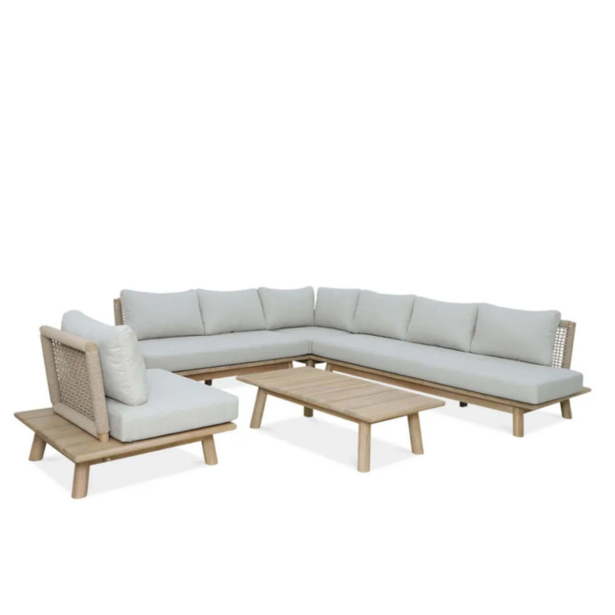 Dārza komplekts Mija Din gaiši pelēks - N1 Home