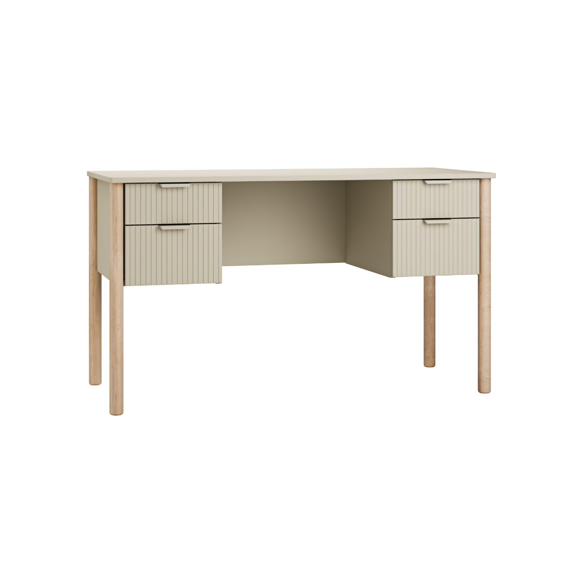 Rakstāmgalds FOXY 62/125/75 cm šampanieša - N1 Home