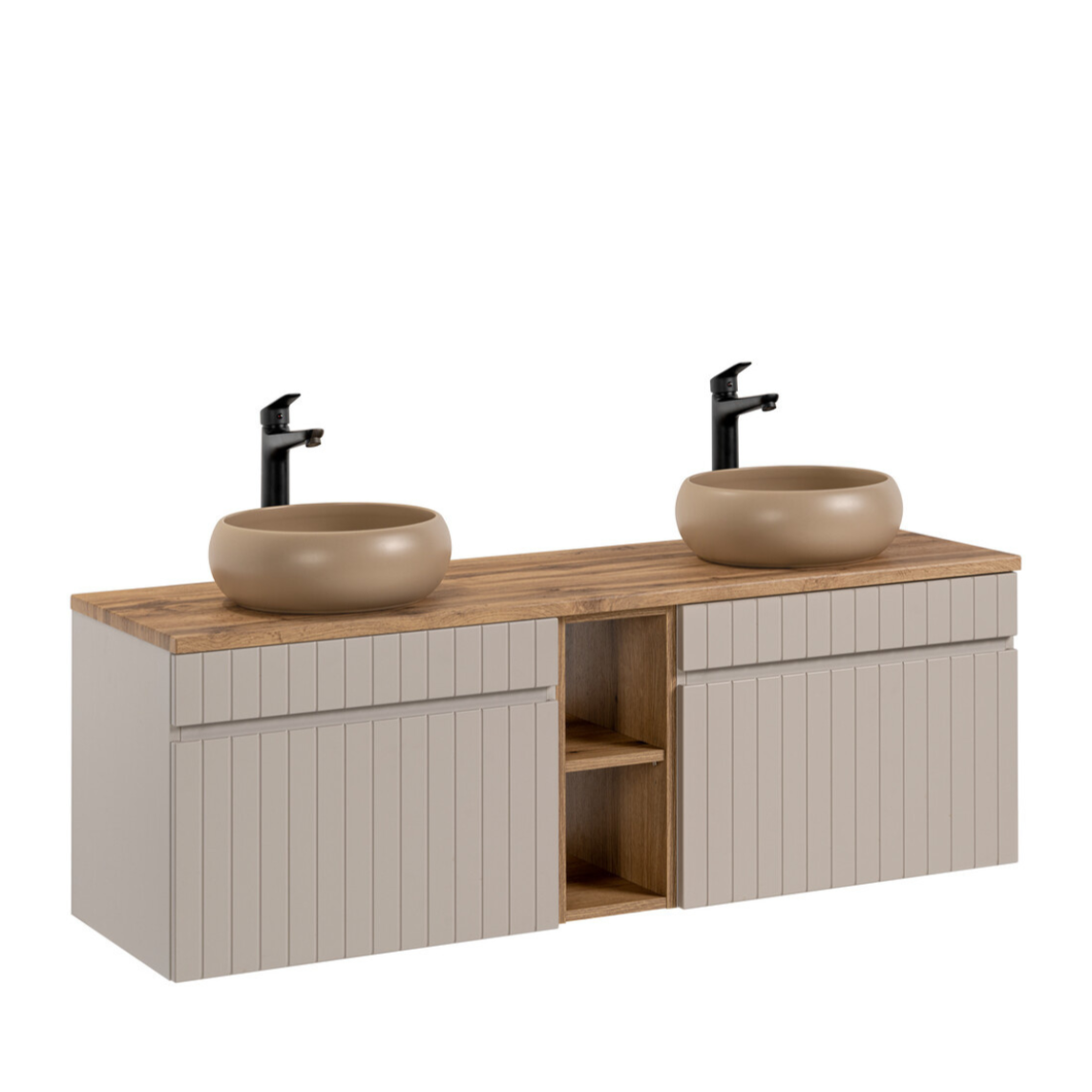 Vannas istabas mēbeļu komplekts Icon C 140 cm kašmirs - N1 Home