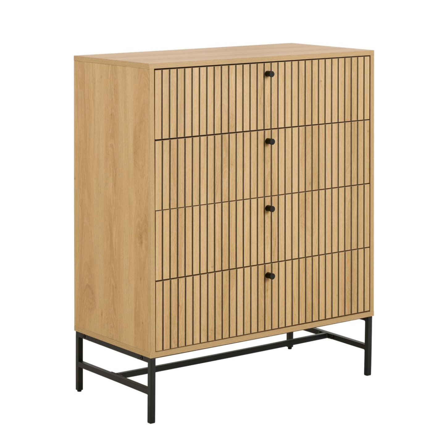 Kumode Alba 80,6x40x100,1 cm ozols - N1 Home