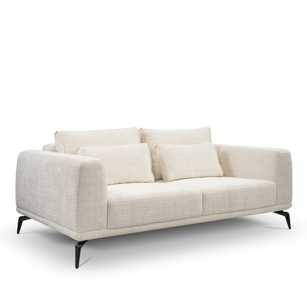 Dīvāns Avin 193/82/115; 234/82/113 cm krēms - N1 Home