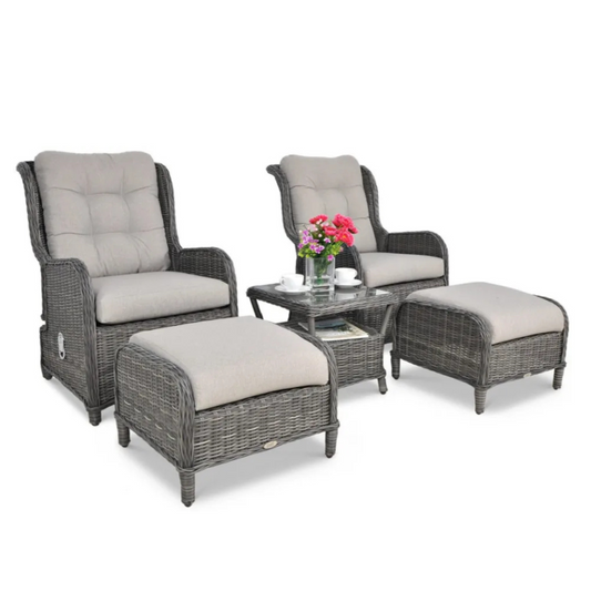 Atpūtas komplekts Sien Duo tumši pelēks - N1 Home