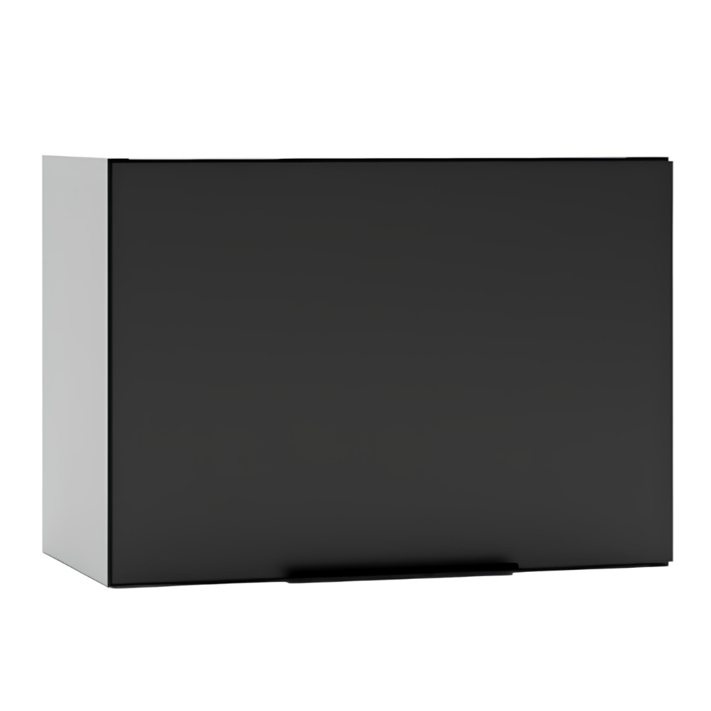 Virtuves augšējais skapis Aldo 50(60)/28/36 cm melns - N1 Home