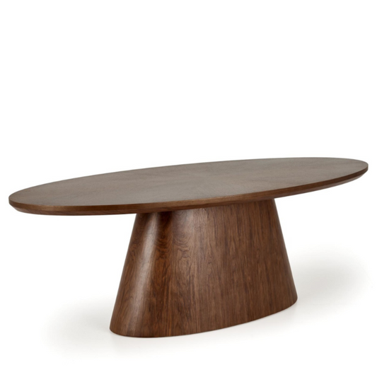 Galds Agne 220/98/76 cm riekstkoks - N1 Home