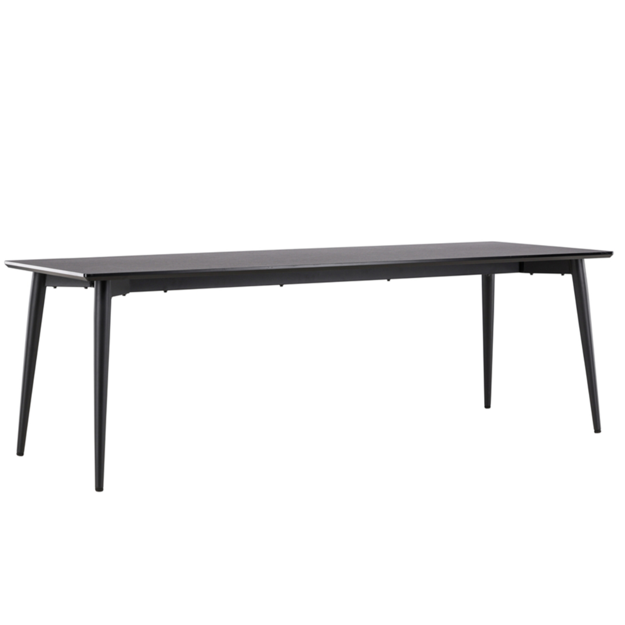 Galds Skalli 75/230/72 cm melns - N1 Home