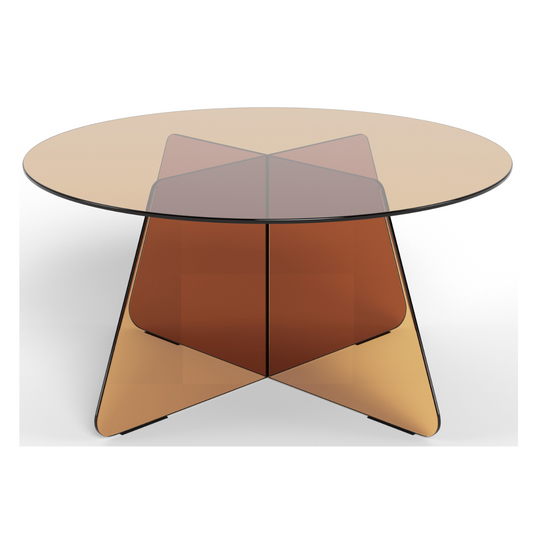 Kafijas galds Samoa 80/80/40 cm brūns - N1 Home