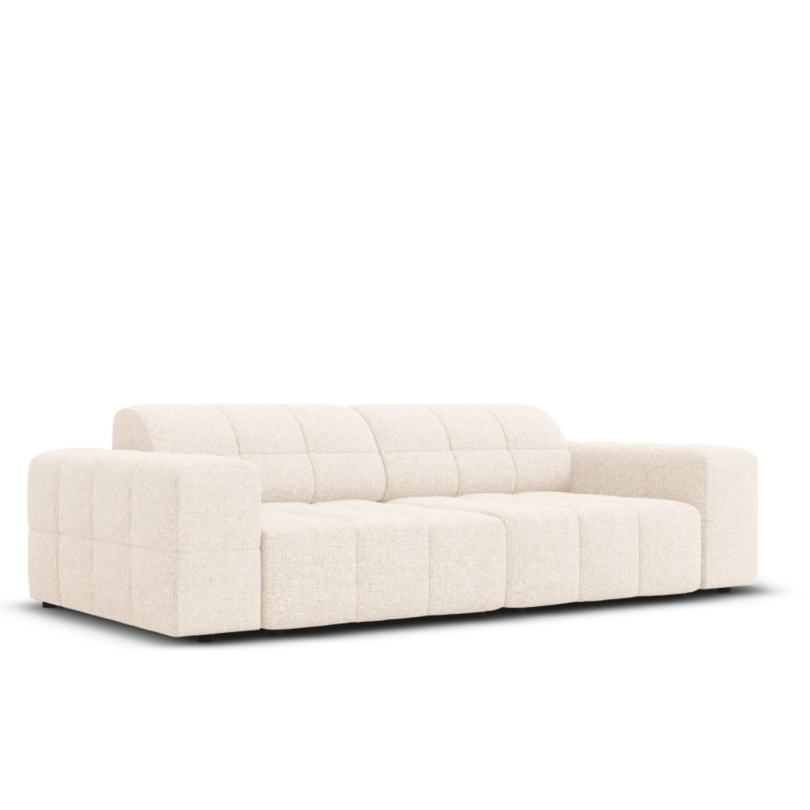 Dīvāns "Chicago" Cosmopolitan Design 204/102/70 cm gaiši bešs Haga 23 - N1 Home