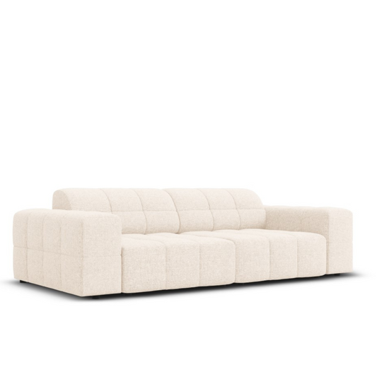 Dīvāns "Chicago" Cosmopolitan Design 204/102/70 cm gaiši bešs Haga 23 - N1 Home