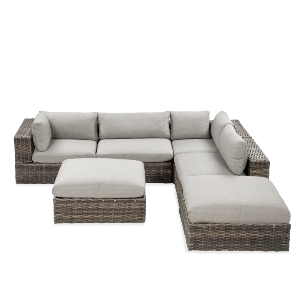 Dārza dīvāns Russe Kafe pelēks - N1 Home