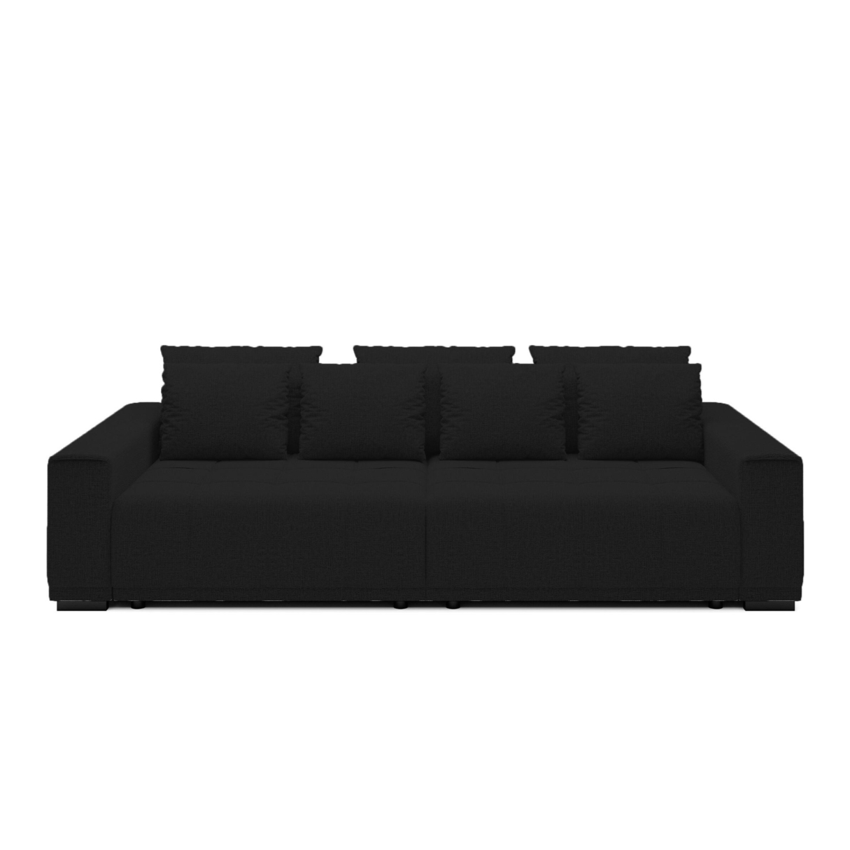 Dīvāns Mots 278/83/130 cm melns - N1 Home