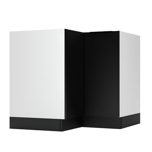 Virtuves zemāks skapis Aldo 90-90/44/60 cm melns - N1 Home