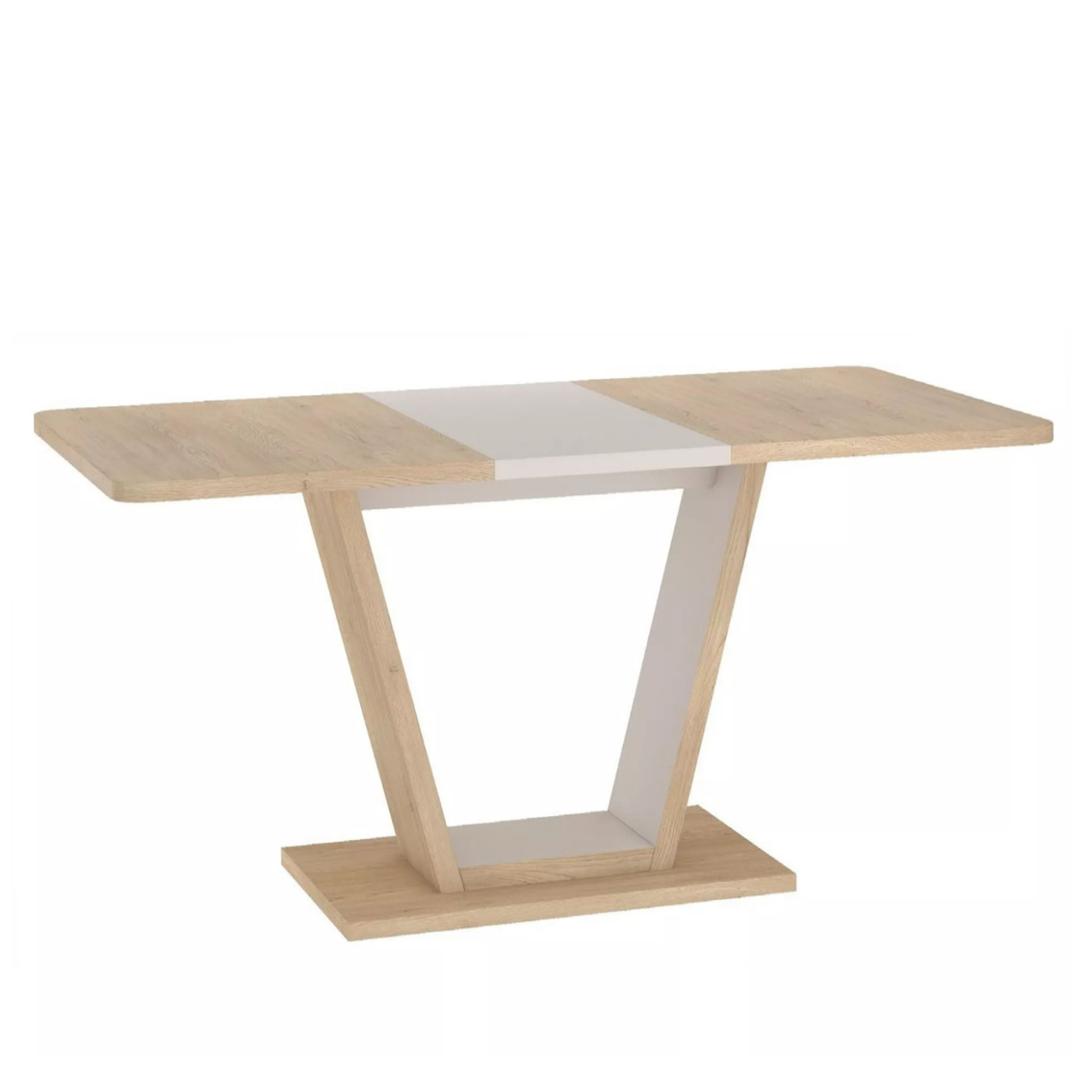 Galds Nige 120-160/80/76 cm cremona torro ozols/ kašmirs - N1 Home