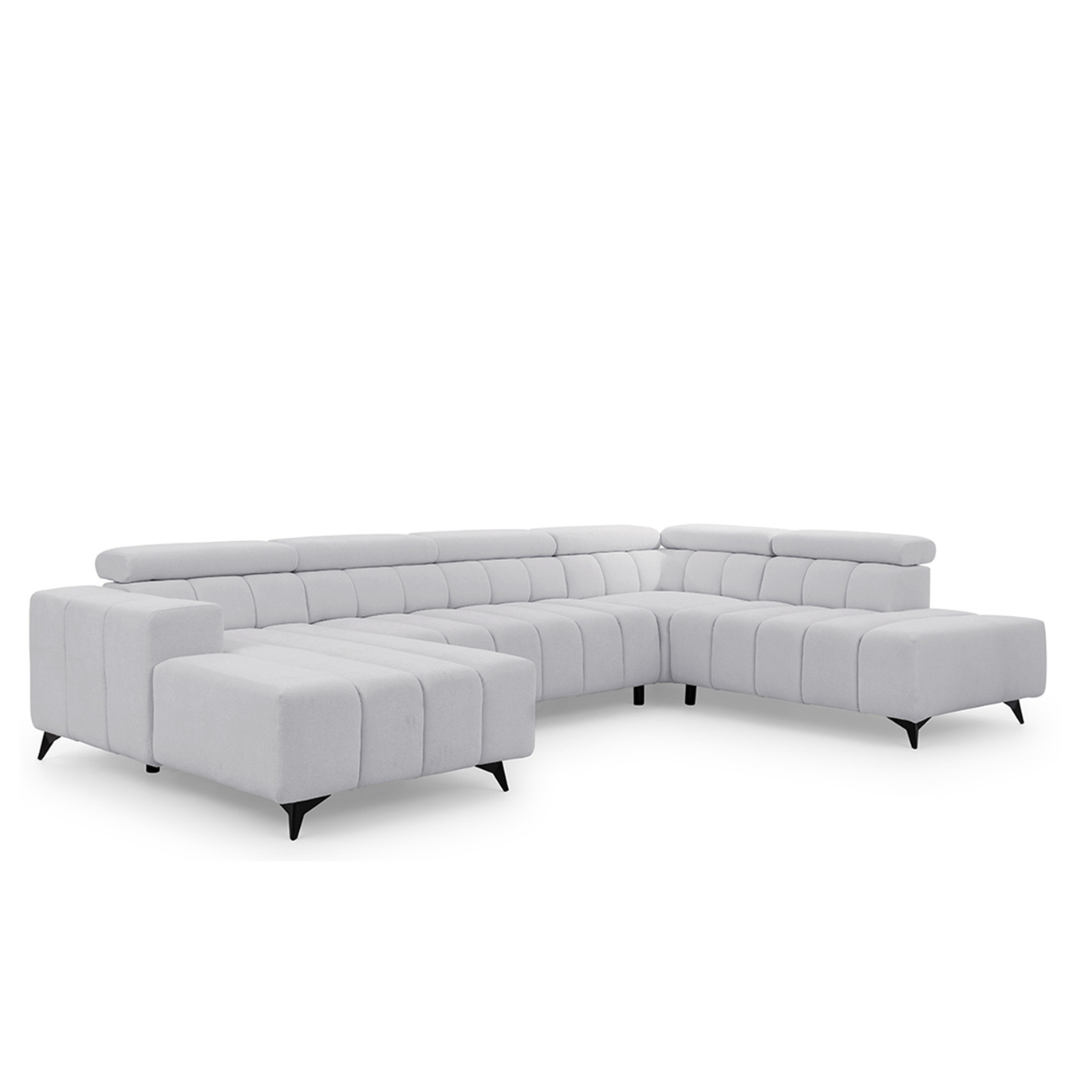 Dīvāns Roggus U 79/356/234 cm Sicuro 65 - N1 Home