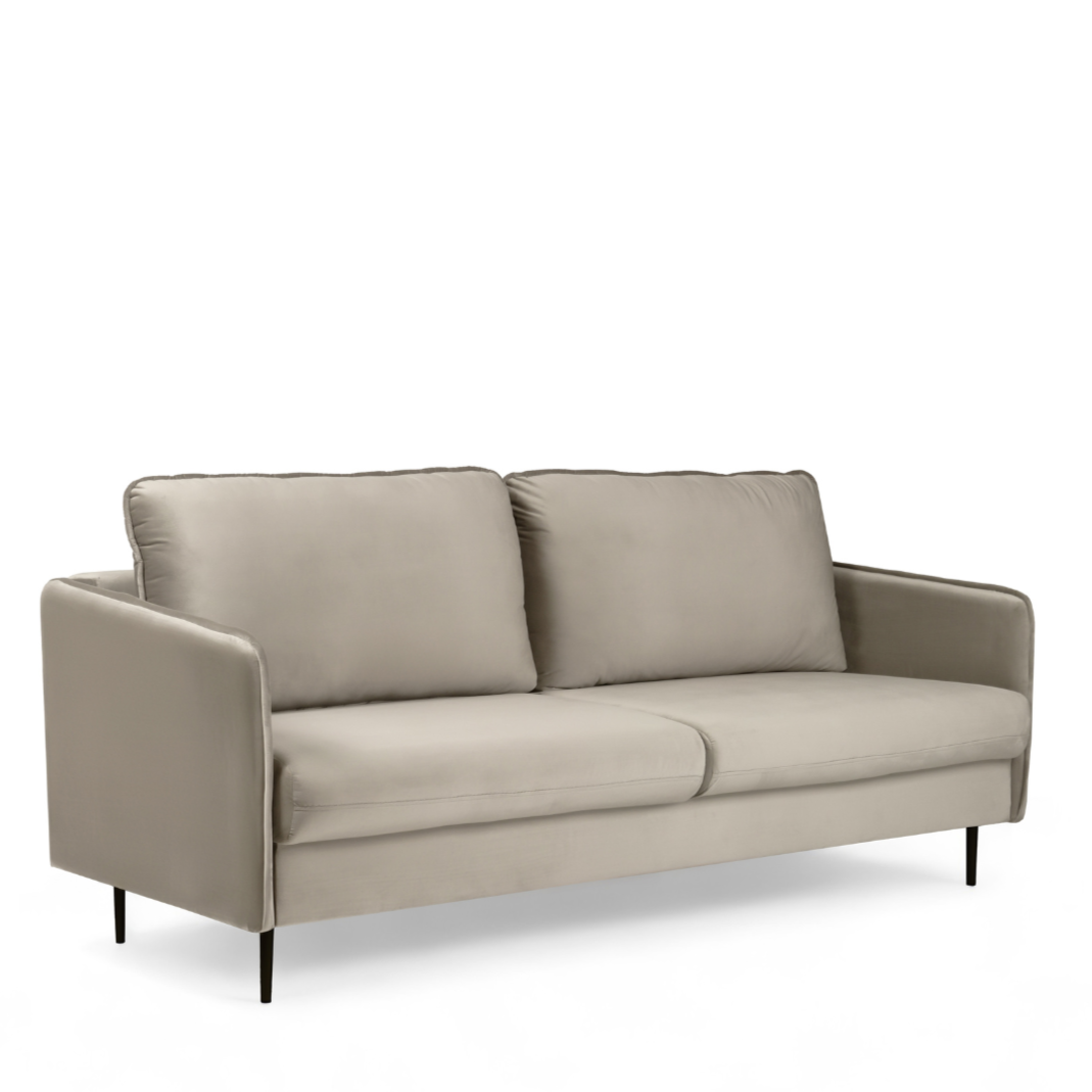 Dīvāns Tai 207/95/98 cm Velluto 3/melnas kājas - N1 Home