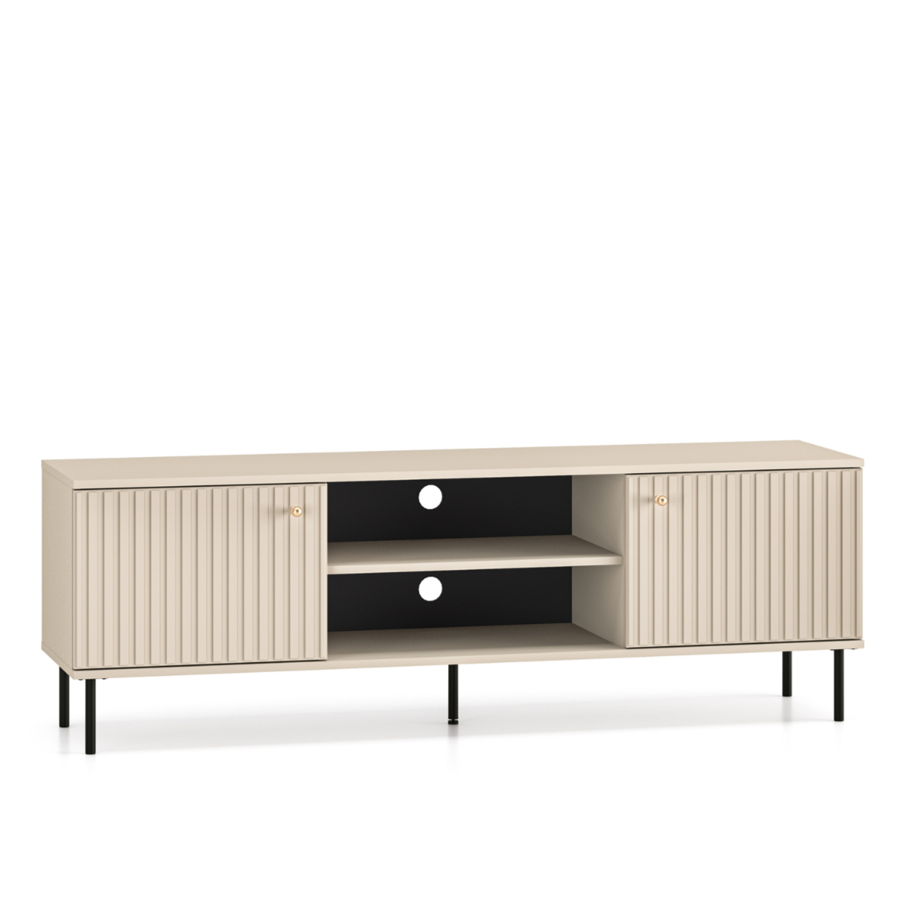 TV skapis Galeto 53/160/40 cm bēšš - N1 Home