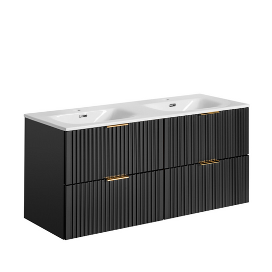 Vannas istabas mēbeļu komplekts Ade GP 120 cm melns - N1 Home