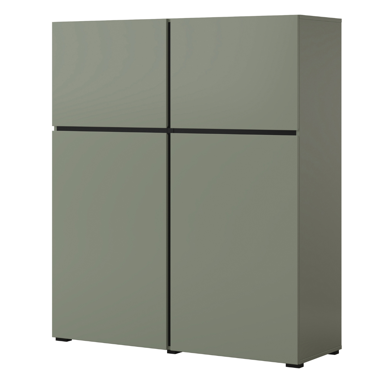 Kumode Kruzat 119/139/40 cm zaļs - N1 Home