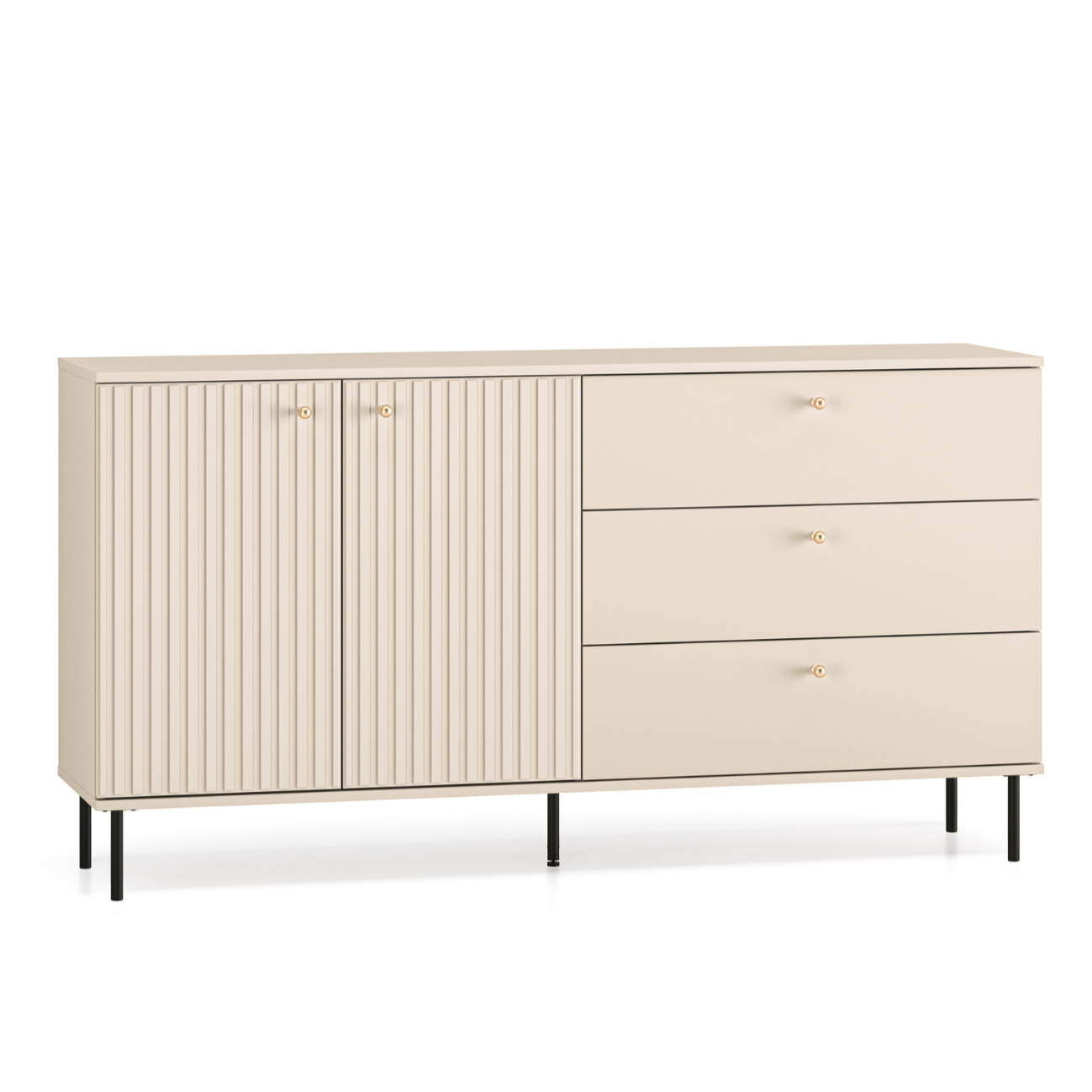 Kumode Galeto 85/160/40 cm bēšs - N1 Home