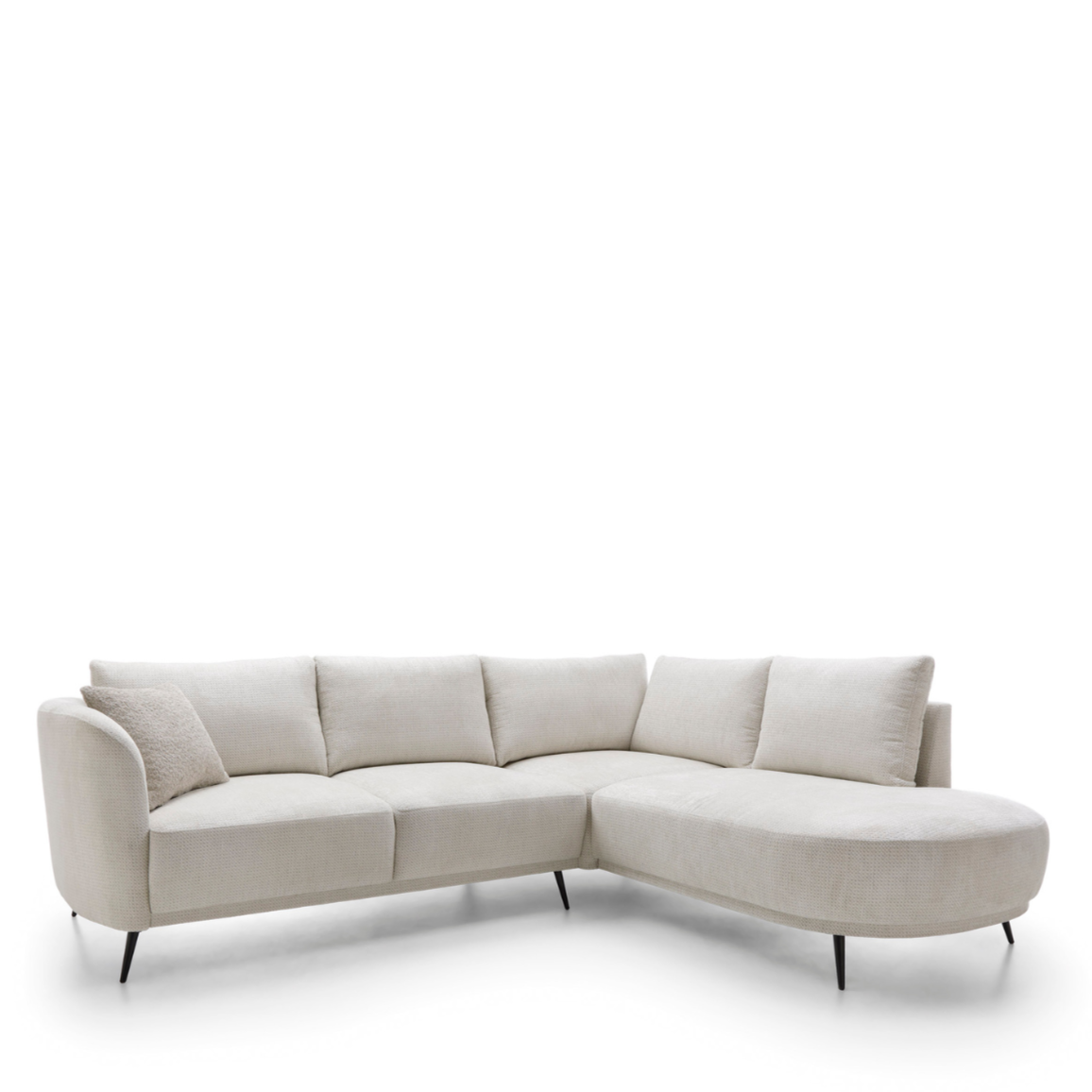 Dīvāns Steli 262/220/85 cm krēms - N1 Home