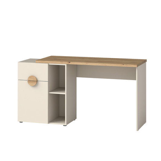Rakstāmgalds Mdod 170x54x79 cm bēšs/artisan ozols - N1 Home