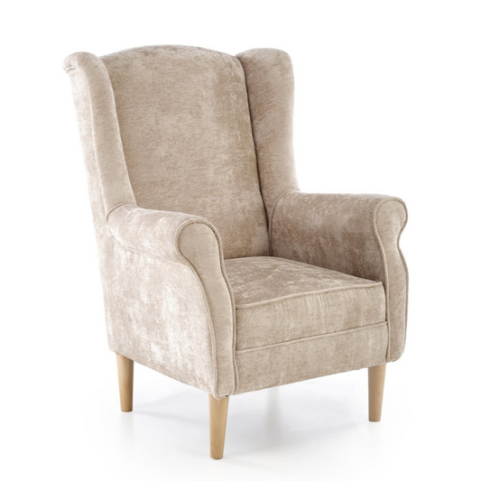 Krēsls Herme 80/80/110/46 cm bēšs - N1 Home