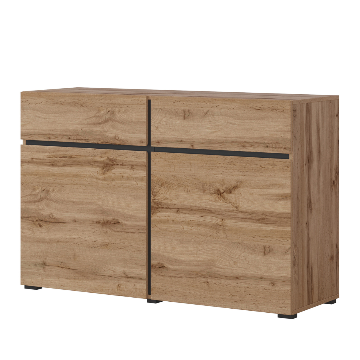 Kumode Kruzat 119/78/40 cm Votan ozols - N1 Home