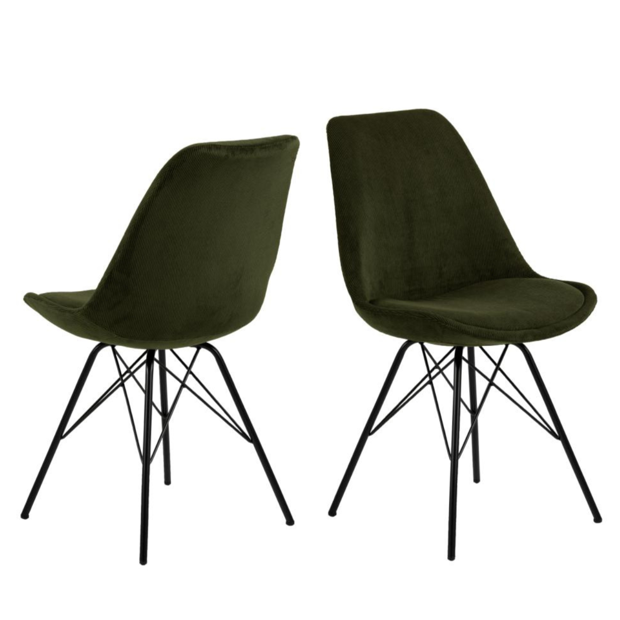 Krēsls Erkot 48/54/85 cm olīvzaļš - N1 Home