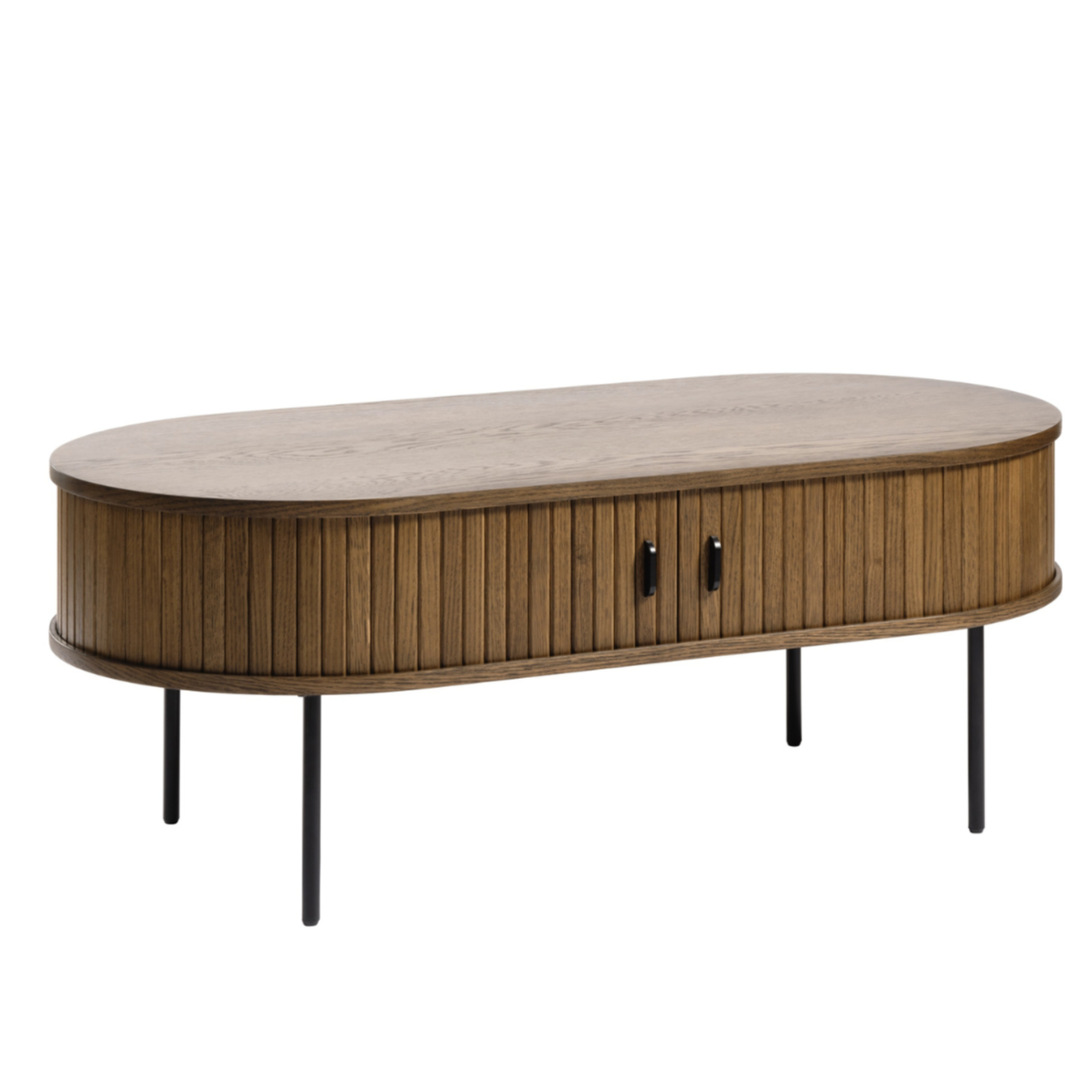 Kafijas galdiņš Gative 45/120/60 cm Dedzināts ozols - N1 Home