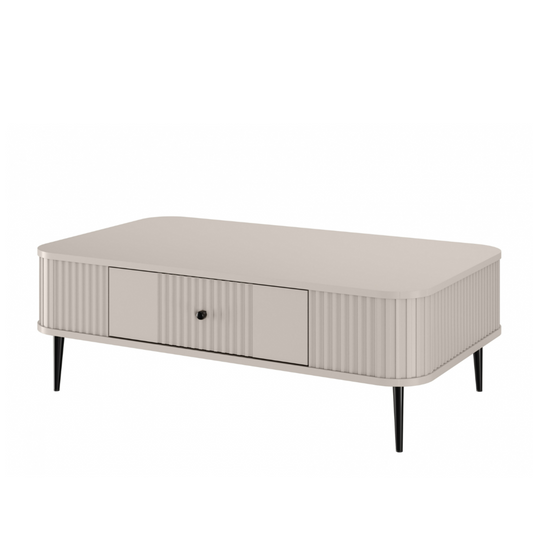 Kafijas galds  Vespa 103/35/60 cm kašmirs/melns - N1 Home